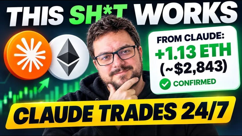 Can an AI trading bot like Claude actually trade crypto around the clock?